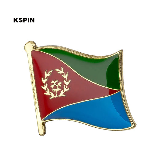 Eritrea Flag Badge Brooch Natinal Lapel Pins Flag Lapel Pins Country Flag Badge