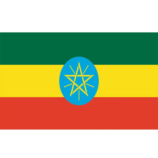 Ethiopia Flag | የኢትዮጵያ ባንዲራ Yehoy hanging 90*150cm For Decoration