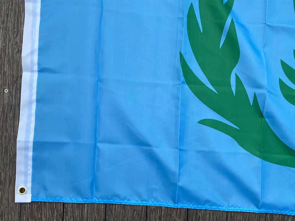 xvggdg custom flag    90*150cm    Historical Flag of Eritrea 1952-1962 ) Size Christmas Decorations for Home Flag Banner