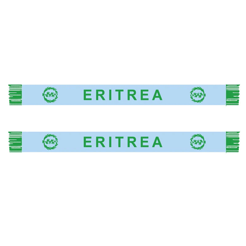 15x150cm  Eritrea Flags 1952-1962 Satin Scarf Banner