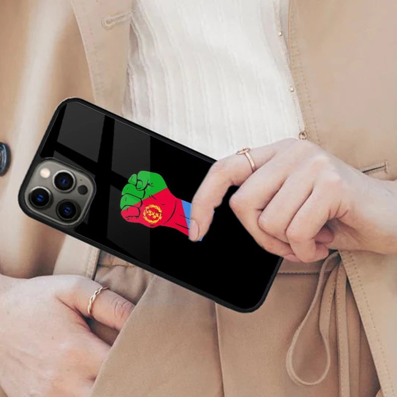 Eritrea Eritrean National Flag Magnetic Phone Case For APPLE iPhone 17 Air 16 14 13 12 Pro Max 15 Plus Wireless MagSafe Cover