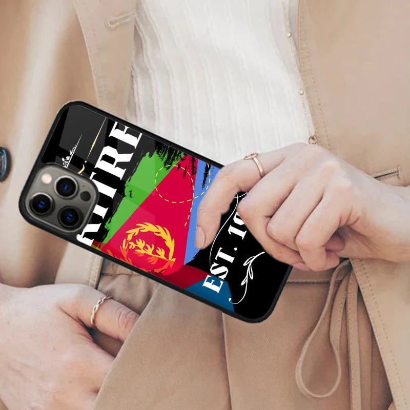 Eritrea Eritrean National Flag Magnetic Phone Case For APPLE iPhone 17 Air 16 14 13 12 Pro Max 15 Plus Wireless MagSafe Cover